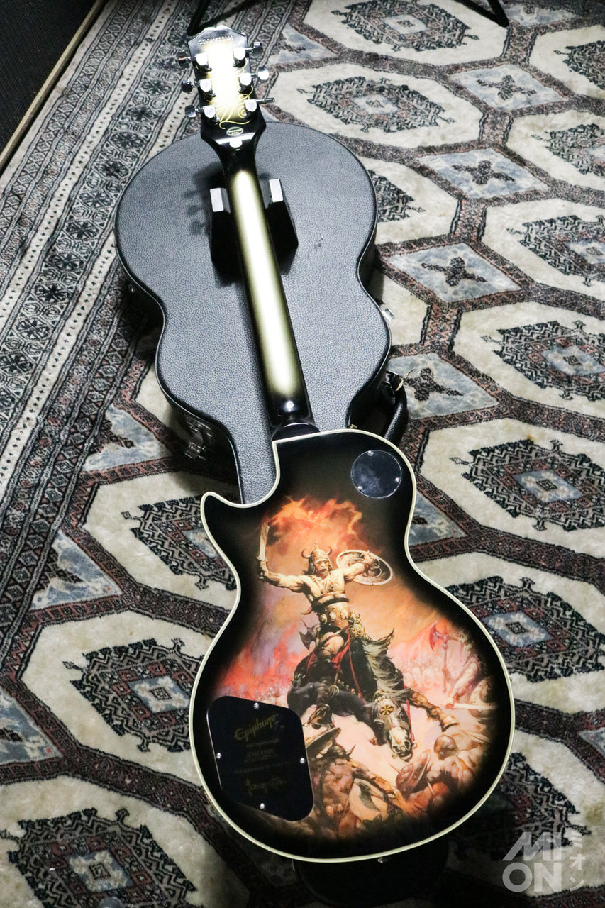 Epiphone Adam Jones Les Paul Custom Art Collection Frazetta "The Berserker" 2023