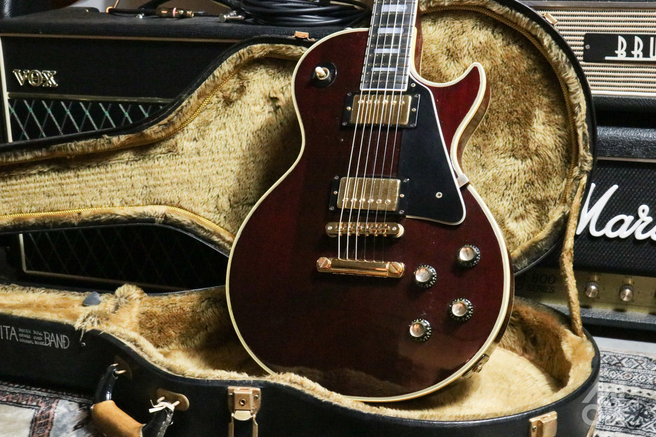 Gibson Les Paul Custom 1976 Wine Red