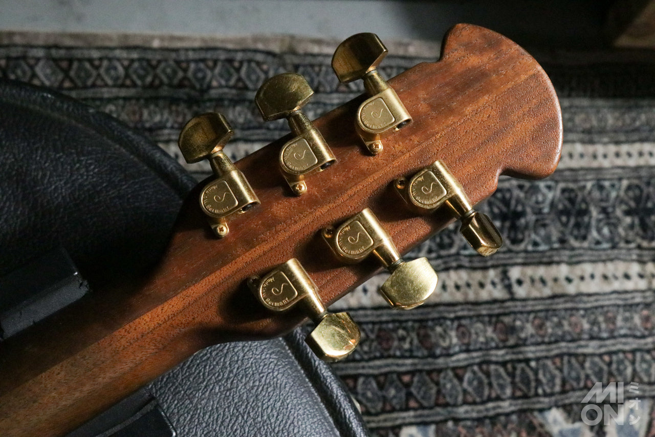 Ovation Super Adamas 1587-7 Reverse Beige Burst 1993