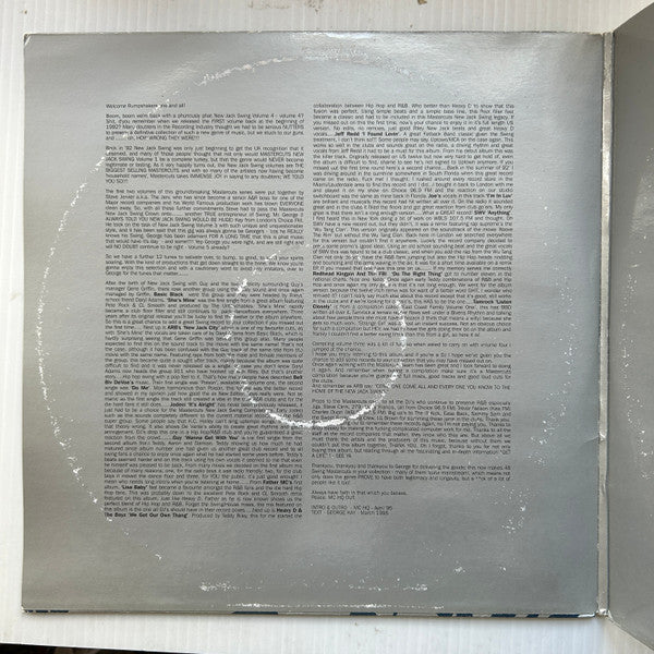 New Jack Swing Mastercuts Volume 4