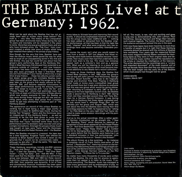 Live! At The Star-Club In Hamburg, Germany; 1962