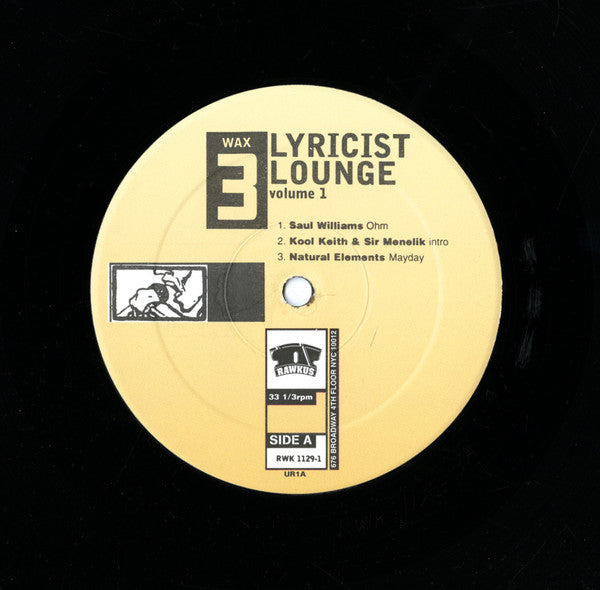 Lyricist Lounge (Volume One)