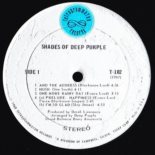 Shades Of Deep Purple