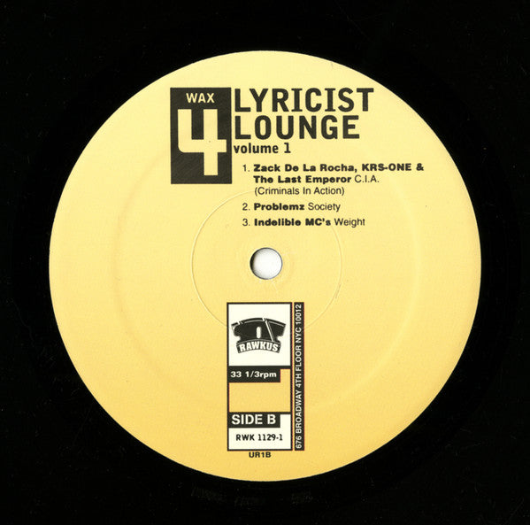 Lyricist Lounge (Volume One)