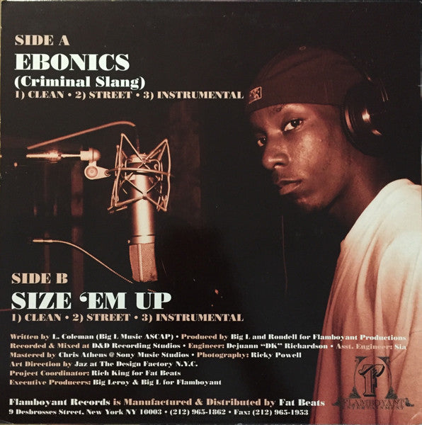 Ebonics / Size 'Em Up
