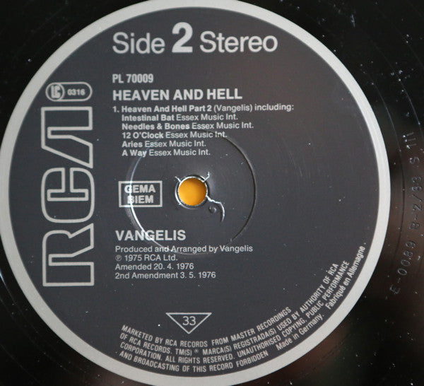 Heaven And Hell