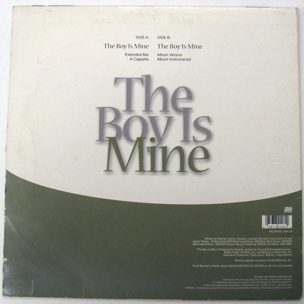 Master Release: The Boy Is Mine by Brandy (2)