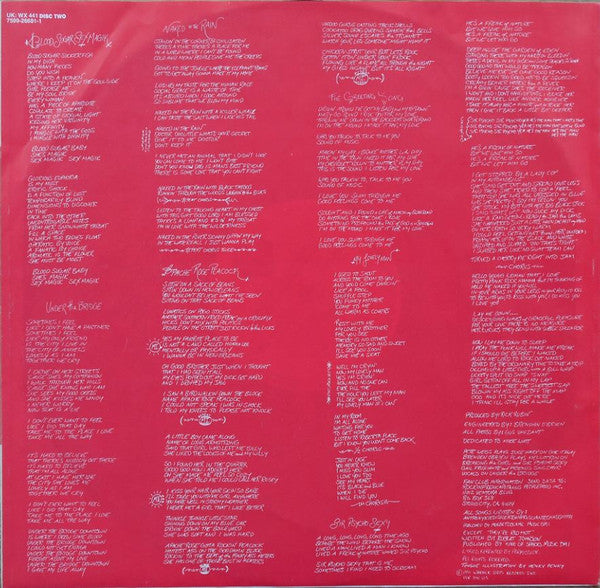 Blood Sugar Sex Magik