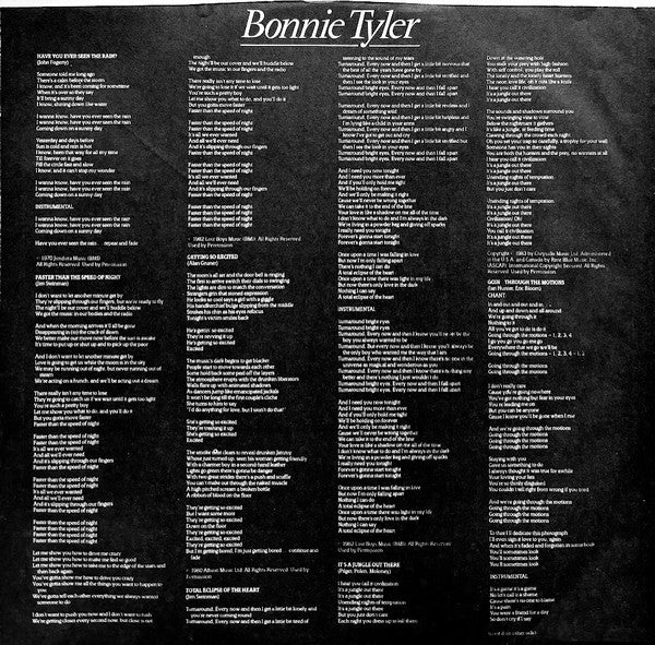 Faster Than The Speed Of Night