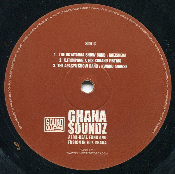 Ghana Soundz (Afro-beat, Funk & Fusion In 70’s Ghana)