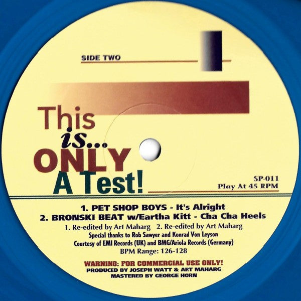 This Is Only A Test!