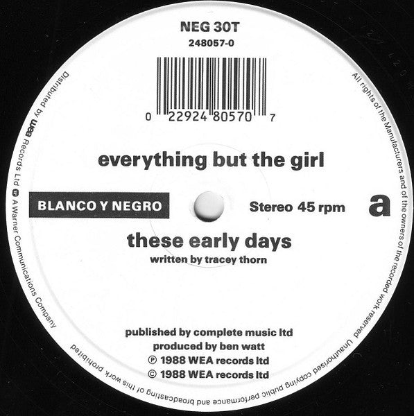 These Early Days