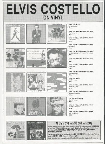 The Very Best Of Elvis Costello And The Attractions