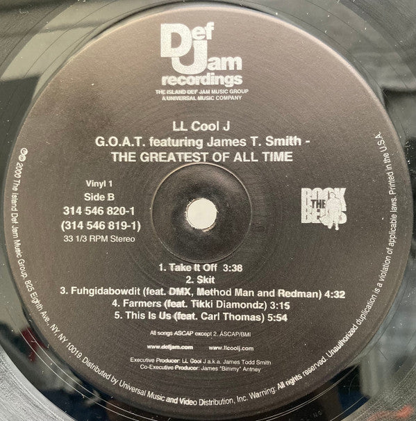 G.O.A.T. Featuring James T. Smith The Greatest Of All Time