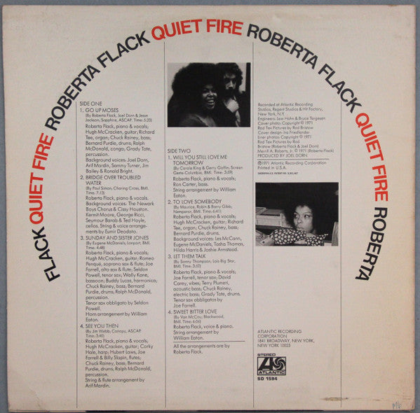 Release: Quiet Fire-Vinyl-US-1971-SD 1594, SD1594-825814