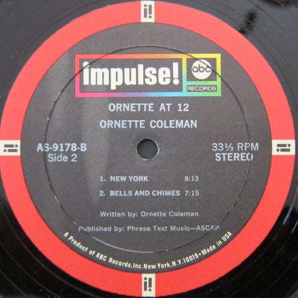 Ornette At 12