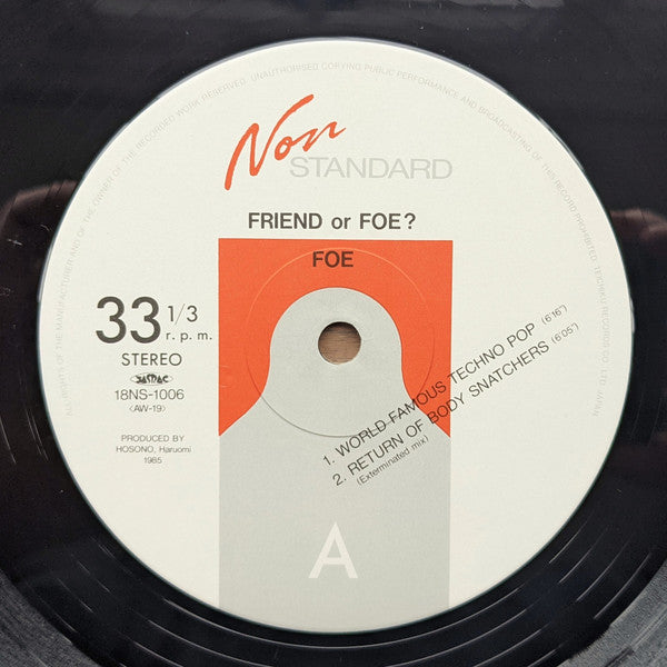Friend Or Foe?
