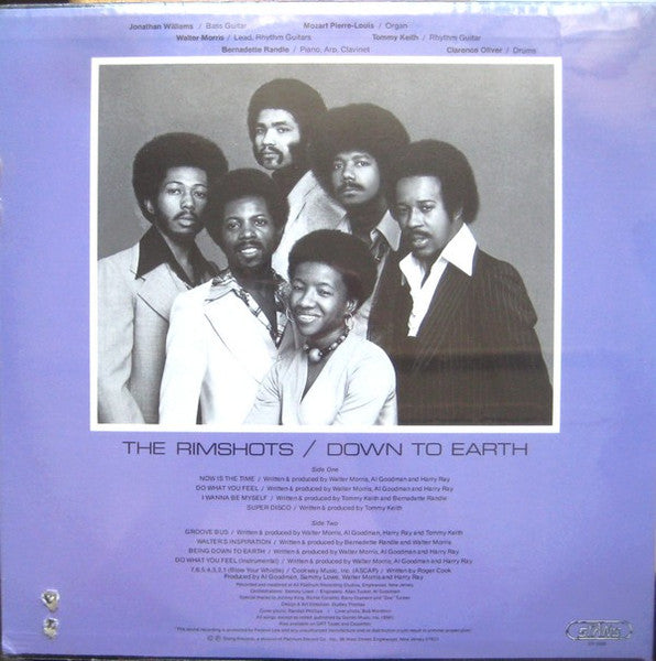 Release: Down To Earth-Vinyl-US-1976-ST-1028-552210