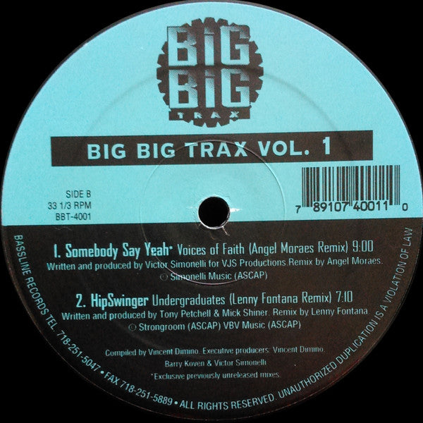 Big Big Trax Vol. 1