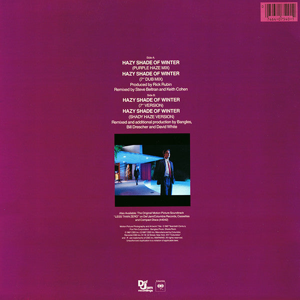 Hazy Shade Of Winter (12" Mixes)