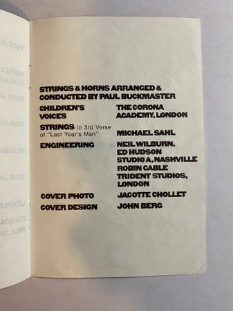 Songs Of Love And Hate