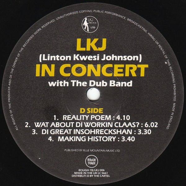 L.K.J. In Concert With The Dub Band
