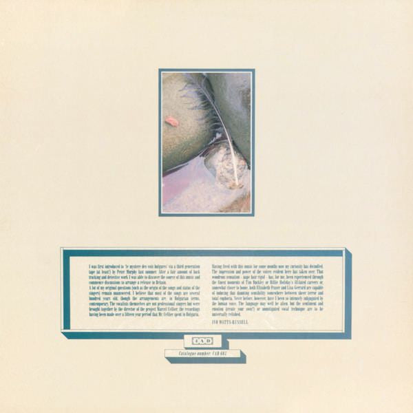 Le Mystère Des Voix Bulgares