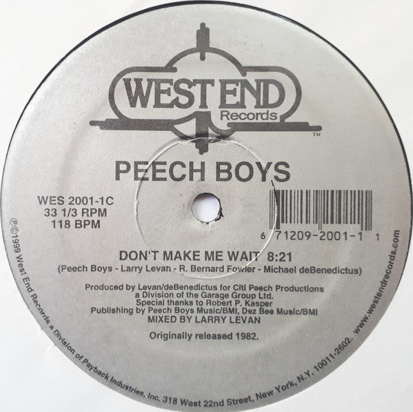 Larry Levan’s Classic West End Records Remixes Made Famous At The Legendary Paradise Garage