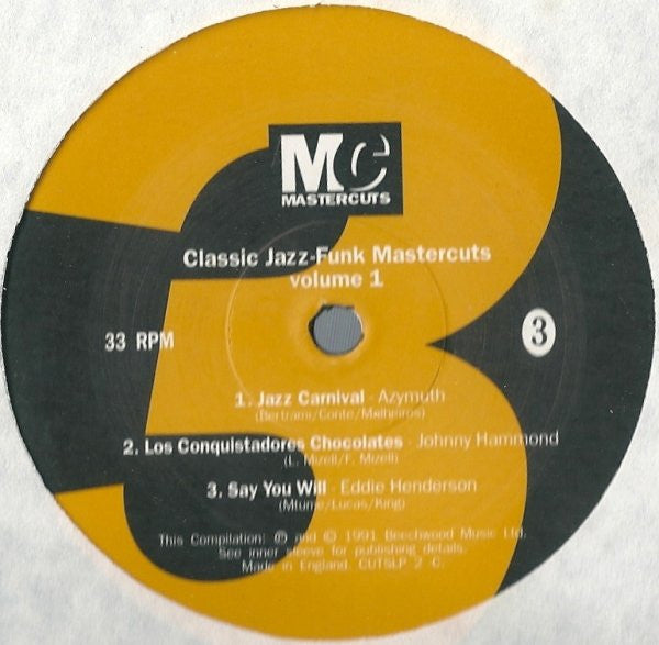 Classic Jazz-Funk - Mastercuts Volume 1