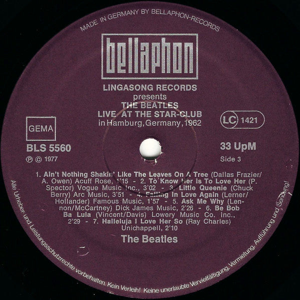 Live! At The Star-Club In Hamburg, Germany; 1962
