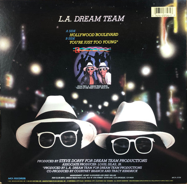 Hollywood Boulevard / You're Just Too Young