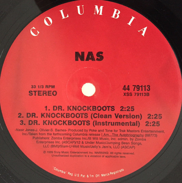 Nas Is Like / Dr. Knockboots