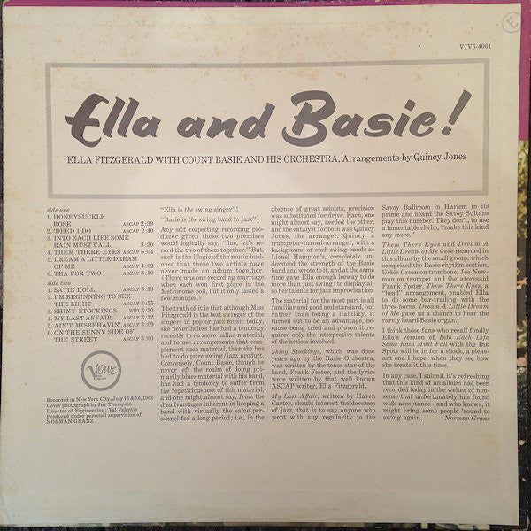 Ella And Basie!