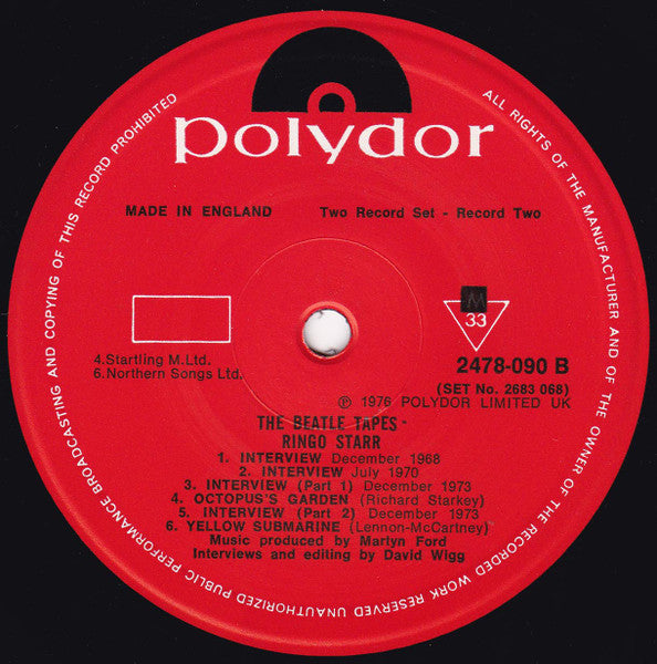 The Beatles Tapes From The David Wigg Interviews