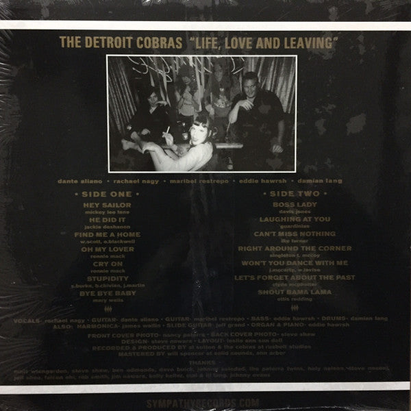 Release: Life, Love And Leaving-Vinyl-US-2001-SFTRI 635-748172