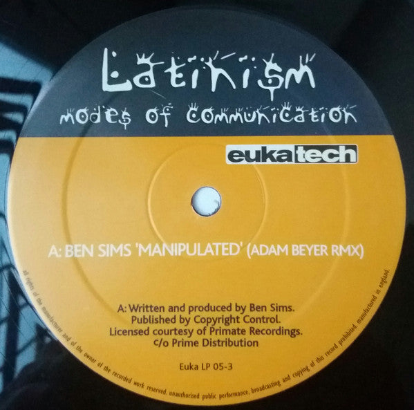 Modes Of Communication - Latinism