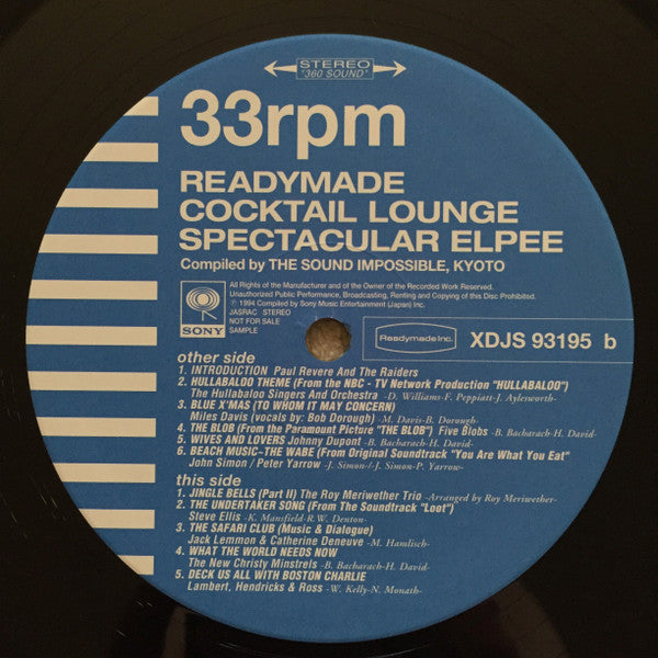 Readymade Cocktail Lounge Spectacular Elpee