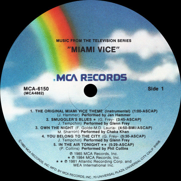 Miami Vice (Music From The Television Series)