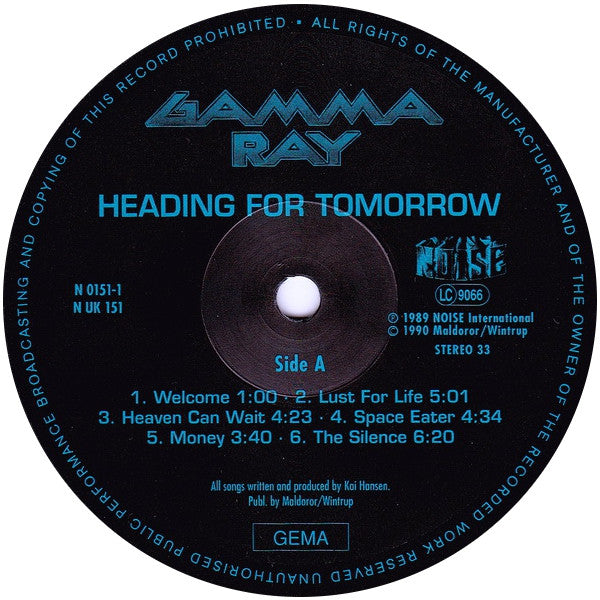 Heading For Tomorrow