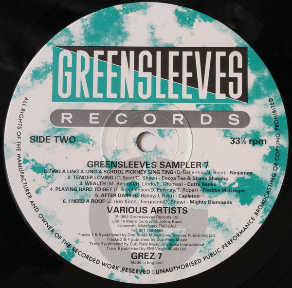 Greensleeves Sampler 7