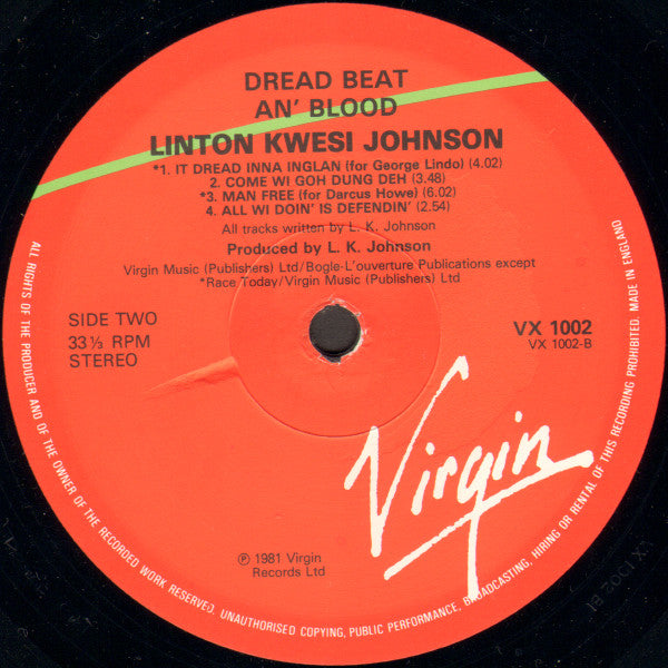 Dread Beat An' Blood