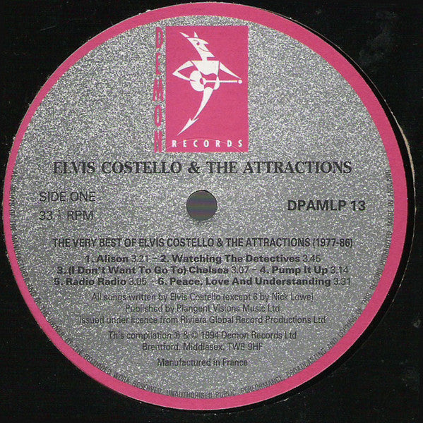 The Very Best Of Elvis Costello And The Attractions