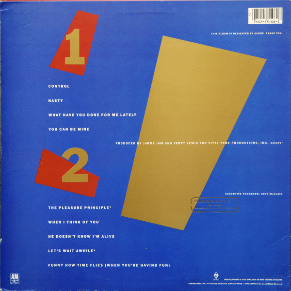 Release: Control-Vinyl-US-1986-SP-5106-250716