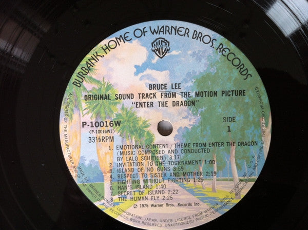 Bruce Lee - Original Soundtrack From The Motion Picture 'Enter The Dragon'