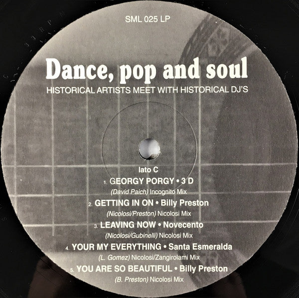 Dance, Pop And Soul