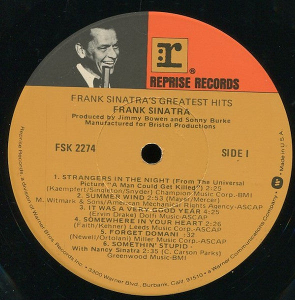 Frank Sinatra's Greatest Hits