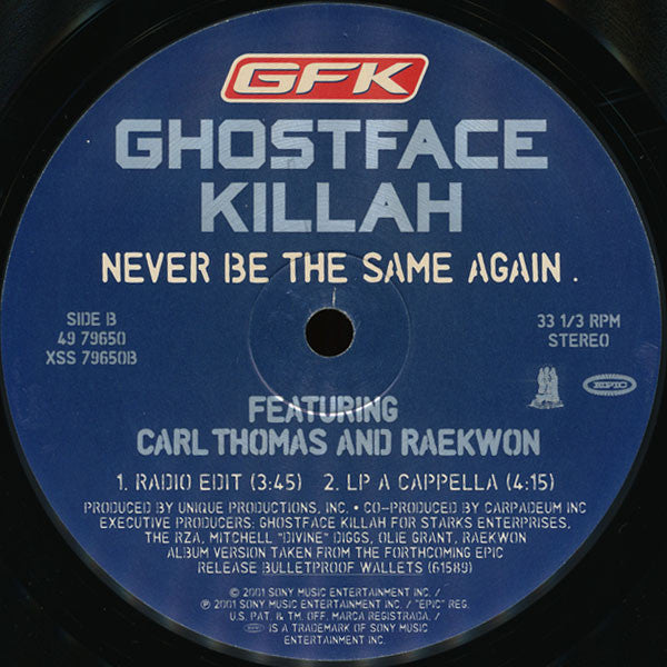 Never Be The Same Again