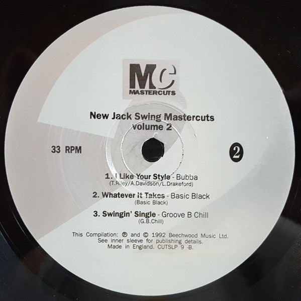 New Jack Swing Mastercuts Volume 2