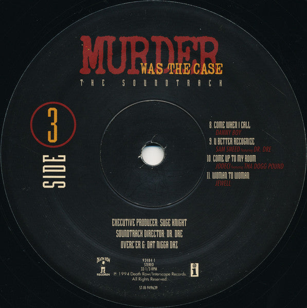 Murder Was The Case (The Soundtrack)