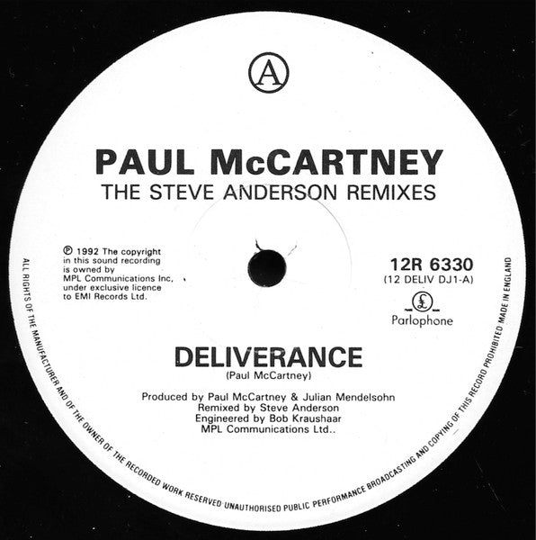 Deliverance (The Steve Anderson Remixes)